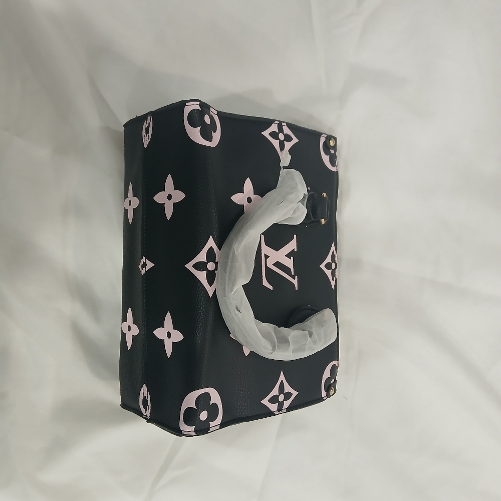 Louis Vuitton Black and Pink Handbag